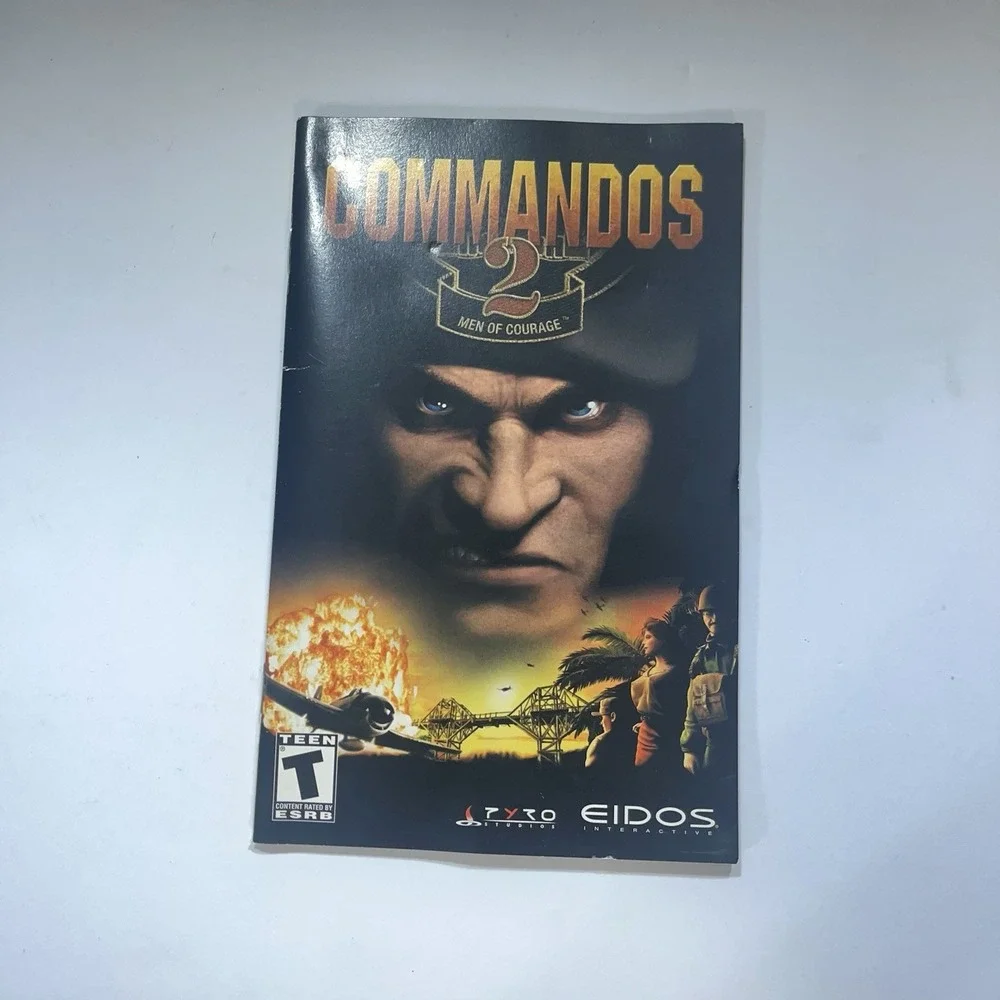 Lot Of 3 CIB PS2 Games Tetris Worlds, Supercar Street Challenge, & Commandos 2